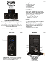 Acoustic Audio by Goldwood AA2103 User manual