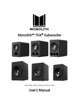 Monolith 124457 User manual