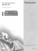 Technics SA-EX110 User manual