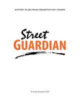 Street Guardian SG9665GC User guide