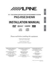 Alpine PKG-RSE3HDMI Installation guide