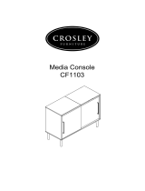 Crosley Furniture CF1103-MA Installation guide