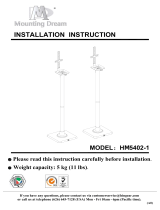 Mounting Dream HM5402-1 User manual