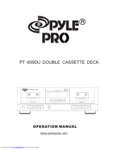 Pyle PT659DU User manual
