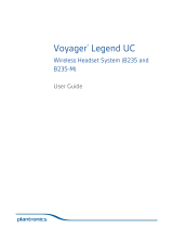 Plantronics B235 User manual