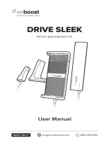 weBoost Drive Sleek Vehicle Signal Booster Kit User manual