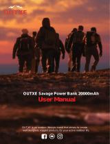 OUTXE PCPB20000WS User manual