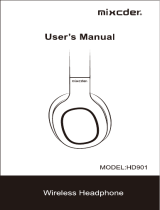 Mixcder HD901 User manual