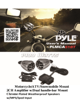 Pyle PLMCA51BT User manual