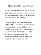 Fotasy 3516M43 User manual