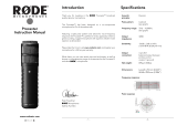 Rode Procaster User guide