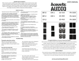 Acoustic Audio by Goldwood PA-500X User manual