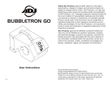 ADJ Products Bubbletron Go User manual