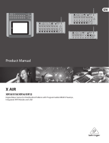 Behringer XAir - XR16 User manual