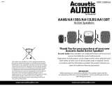 Acoustic Audio by Goldwood AA15BS User manual