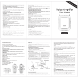 YOCEWECA M800BK2 User manual