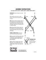 OnStage KS8291XX User manual