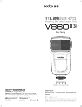 Godox VING TTL Li-ion Camera Flash for Sony V860IIS User manual