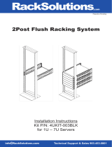 RackSolutions 4UKIT-003BLK Installation guide