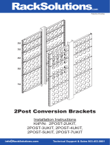 RackSolutions 2POST-2UKIT Installation guide