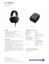 Beyerdynamic Dt1990 Pro User guide