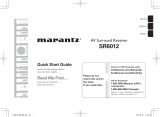 Marantz SR6012 User guide