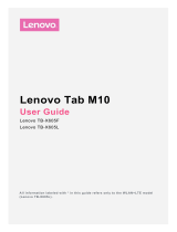 Lenovo TB-X605L User manual