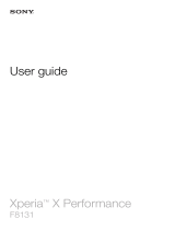 Sony F8131 User guide