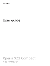 Sony Xperia XZ 2 Compact User manual