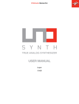 IK Multimedia IP-UNO-SYNTH-IN User manual