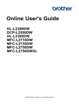 Brother MFCL2750DW User manual