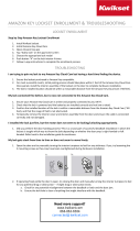 Kwikset SmartCode 914 Keypad Smart Lock   Amazon Cloud Cam | Key Smart Lock Kit (Nickel) User manual