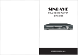 Sindave DVD Player, DVD Plays for TV, Home DVD Player Compact Region Free DVD Play User manual