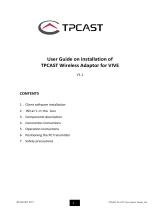 TPCAST CE-01H User manual