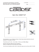 Catalyst 63607147 Installation guide