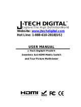 J-Tech Digital JTECH-SMX44 User manual