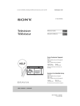 Sony XBR70X830F User manual