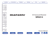 Marantz SR5014 User manual