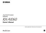 Yamaha RX-A1060BL User manual