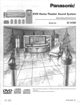 Panasonic SC-HT80 User manual