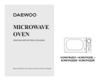 Daewoo KOR07R3ZEC User manual