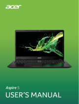 Acer Aspire 5 Notebook User manual