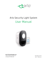 Netgear Arlo Security Light System User manual