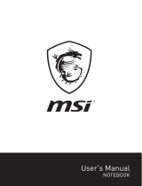 MSI GL63 8RC-069 User guide