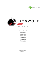 Seagate ST6000VNA033 IronWolf 6TB User manual