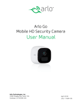 Arlo Go Mobile HD Security Camera User manual