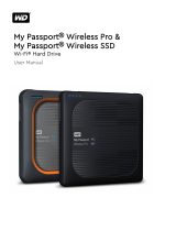Western Digital My Passport Wireless Pro User manual
