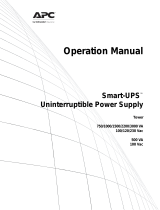 APC SMT750I User manual