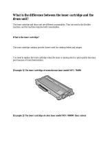Brother DR630 User manual