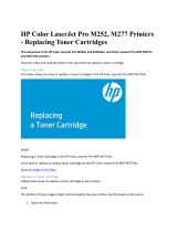 HP CF402X User manual